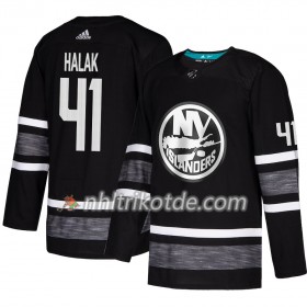 New York Islanders Trikot Jaroslav Halak 41 2019 All-Star Adidas Schwarz Authentic - Herren